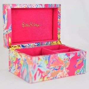 Lilly Pulitzer Dragonfruit Sunken Treasure Box